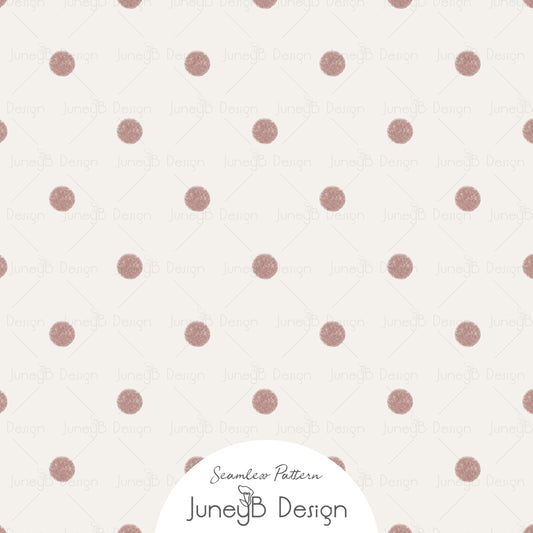 Count Sheep - Polka Dots - Pink