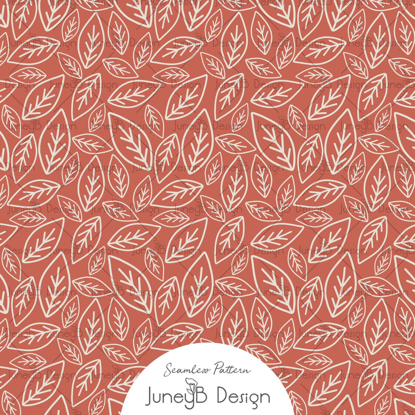 Feeling Foxy - Leaves - Mauve