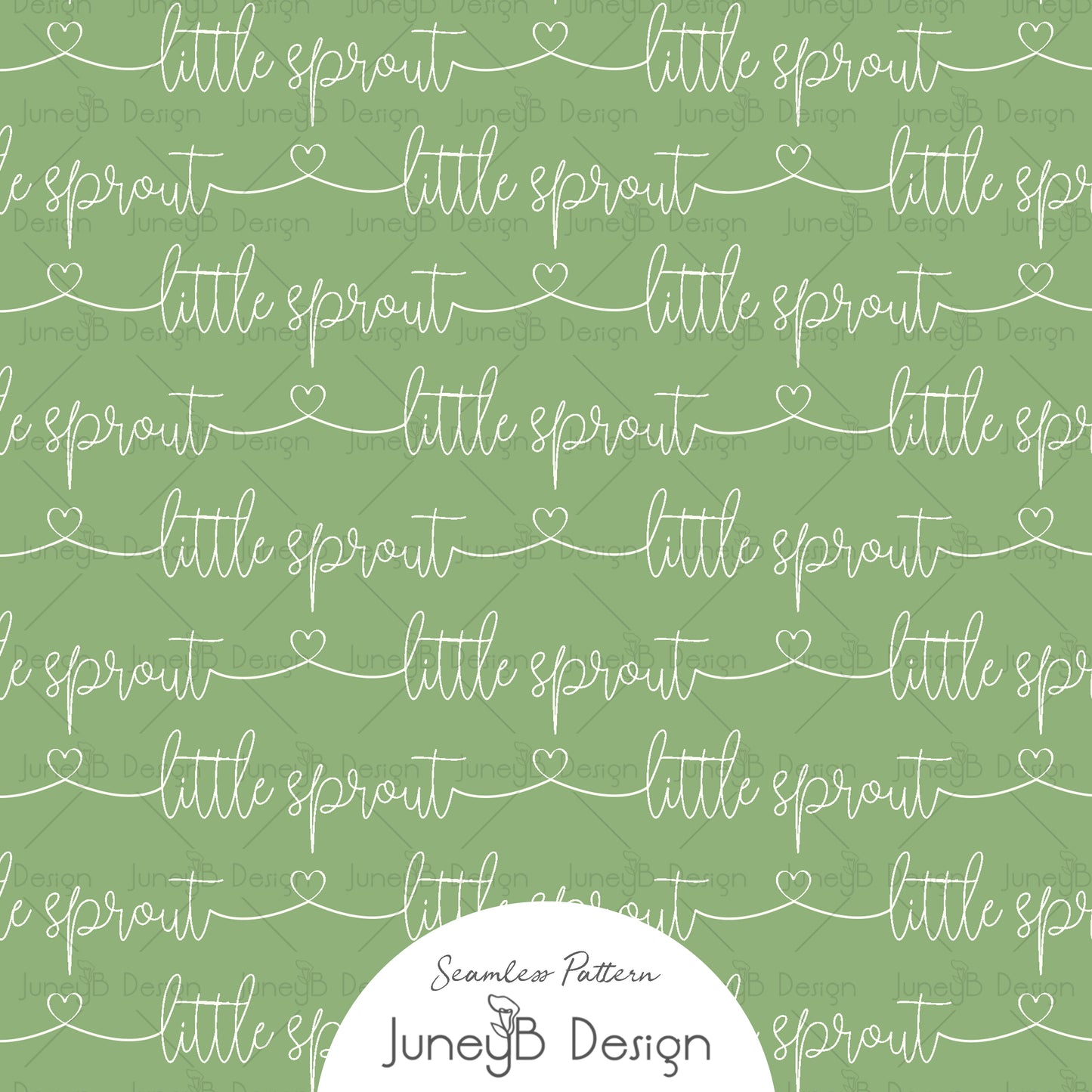 Little Sprout - Words Green