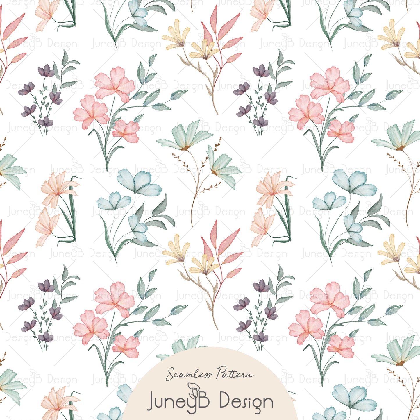 Pastel Florals - Floral