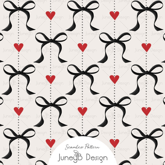 Pretty In Paris - Bows Black