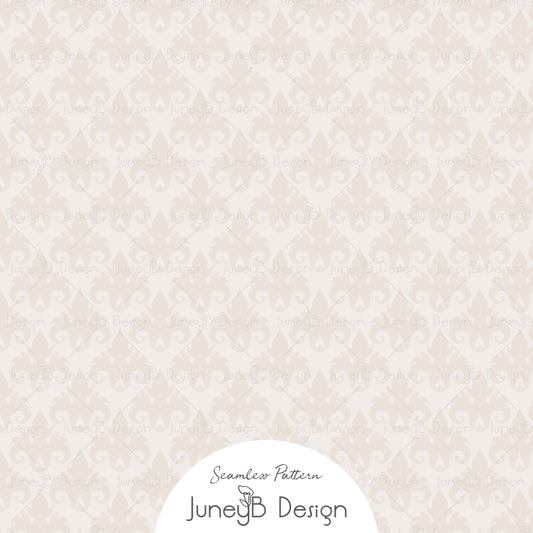 Pretty In Paris - Damask - Cream