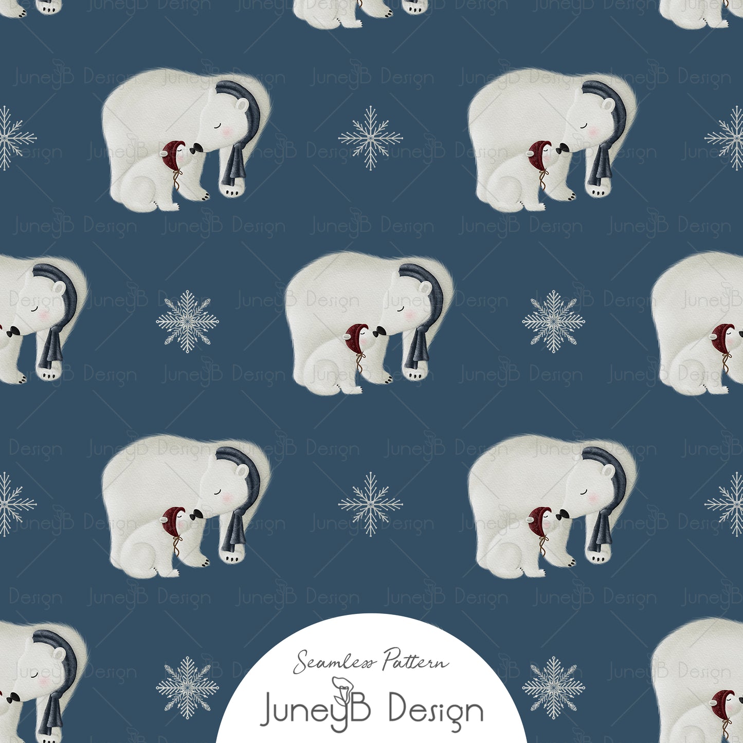 Snowy Friends - Baby Bear