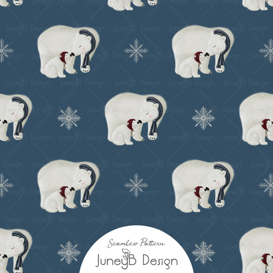 Snowy Friends - Baby Bear