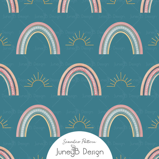 Unicorns & Rainbows - Rainbows - Blue
