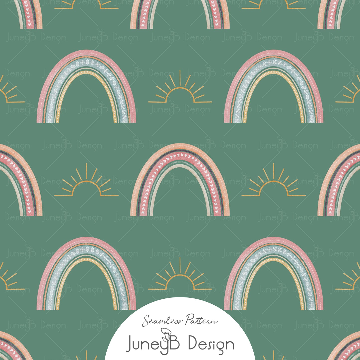 Unicorns & Rainbows - Rainbows - Sage