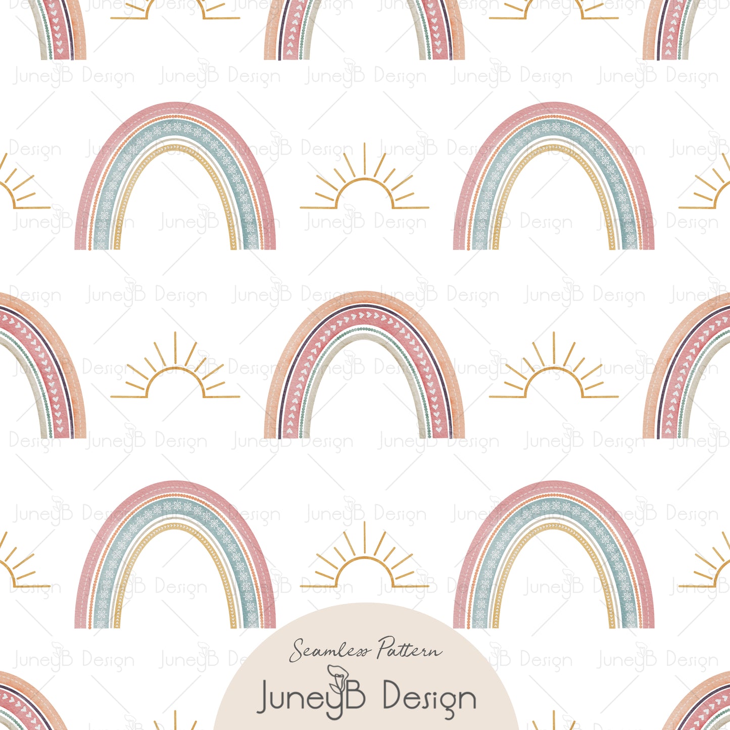 Unicorns & Rainbows - Rainbows - White